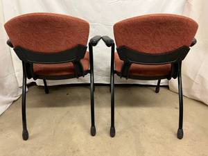 lot 73 image: Lot of 2 Fixtures Furniture R70100 Patience Upholstered Arm Chairs