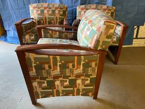 lot 76 image: Lot of 3 Arm Chairs