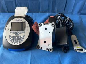 lot 1 image: MSRP $3000 Quidel Sofia 1178000 Laboratory Analyzer Immunoassay For&nbspsmall physician lab - larger hospital labs Excellent Working Condition However Instrument Is LockedNeeds Calibration (Calibration Cassette Can Be Purchased Online) See Youtube