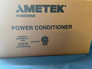 lot 10 image: MSRP $1000 NEW IN SEALED BOX&nbspAmetek Powervar ABC300-11MED&nbspUNINTERRUPTIBLE POWER CONDITIONER MANAGER&nbspCOMMERCIAL GRADE UPS SYSTEM FOR OFFICE COMPUTER HEALTH CARE CENTERS BACKUP SYSTEMS