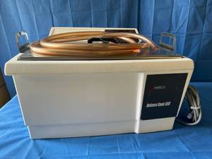 lot 12 image: MSRP $3000 Amsco Reliance Sonic Tabletop Ultrasonic Cleaner&nbspfor easy cleaning &amp lubricating of surgical instruments This unit contains the same optimal cleaning power of 132kHz just like our larger systems - Great Working Condition
