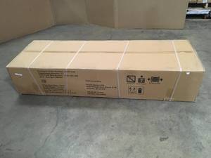 Husky Ready-to-Assemble 24-Gauge Steel Freestanding Garage Cabinet in Black (48 in. W x 72 in. H x 18 in. D)  Customer Returns See Pictures