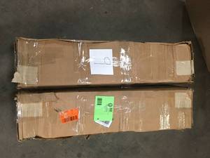 2 Lots of Husky 20 ft. x 200 ft. Clear 2 mil Plastic Sheeting   Customer Returns See Pictures