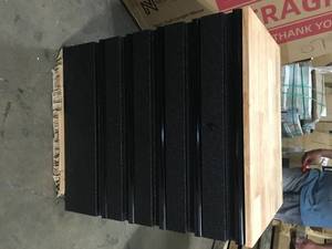 Husky Pro Duty Welded 18-Gauge Steel 5-Drawer Garage Base Cabinet in Black LINE-X Coating (28 in. W x 36 in. H x 21.5 in. D) Customer  Returns See Pictures
