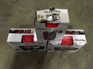 3 Lots of Vector Portable Power Stations Customer Returns See Pictures