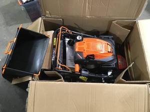 YARDMAX 22 in. Walk Behind  Lawn Mower Customer Returns See Pictures