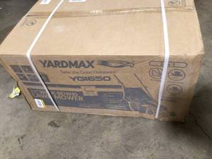 lot 13 image: YARDMAX Yg1650 170-cc 21-in Push Gas Lawn Mowerustomer  See Pictures