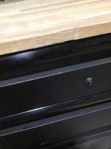 lot 18 image: Husky Garage Cabinet Slightly Damaged    Customer Returns See Pictures