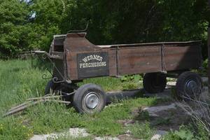 lot 5 image: HorseTractor Pull Carriage - Has Breaks