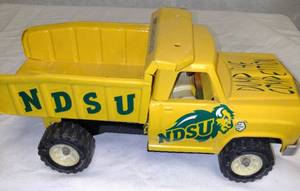 lot 78 image: NDSU Tonka Dump Truck.