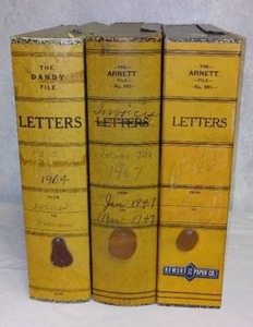 lot 115 image: Vintage Book filing Boxes (3)