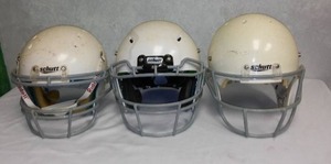 lot 108 image: Schutt Football helmets (3)