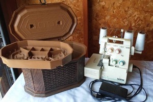 lot 150 image: Brother Serger And More.