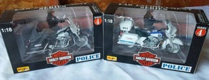 lot 153 image: Harley Davidson  Maisto Law Enforcement Collectables.
