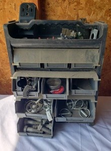 lot 180 image: Tool Organizer With Contents.