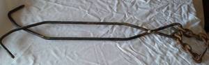 lot 204 image: Hand Crafted Log puller.