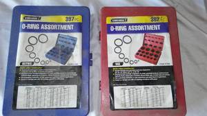 lot 212 image: O-ring assortment in Metric and SAE. (2)