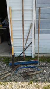 lot 234 image: Variety Outdoor tools.