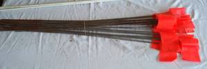 lot 235 image: flags and poles.