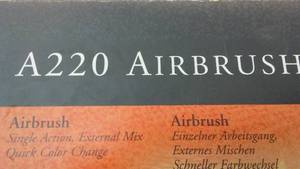 lot 246 image: A220 Airbrush. By Aztek