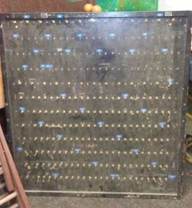 lot 249 image: Organizational Board With Hooks.