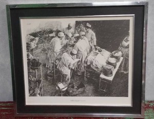 lot 71A image: Vintage Medical Print.