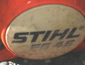 lot 63 image: Stihl Gas Weed Trimer.