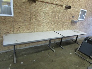 lot 13 image: (2) Shop Tables