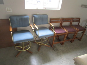 lot 78 image: (5) Barstools 25 Seat