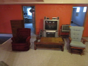 lot 86 image: Misc. Furniture, TV, Surround Sound