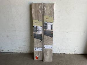 lot 107 image: LOT OF TWO Cases of Trafficmaster Jessamine Oak 7 mm T x 7.5 in. W Laminate Wood Flooring