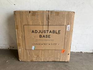 lot 16 image: Blissful Nights Rose 10in. Medium Memory Foam Tight Top Split King Mattress Base