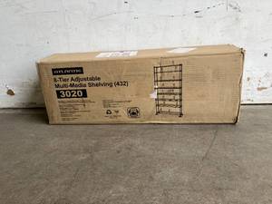 lot 140 image: Atlantic Maxsteel 8-Tier Metal Wire Shelving Unit