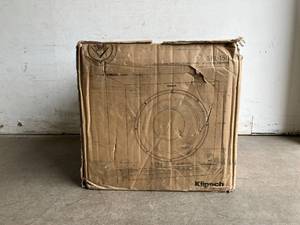 lot 5 image: Klipsch Ebony 15 Spun Copper Cerametallic Subwoofer