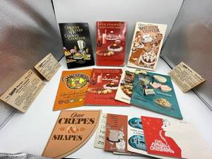 lot 9 image: Huge Vintage Oster Cookbook, Recipe, and Ephemera Lot - 1960s, 1970s
