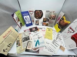 lot 10 image: Vintage Minnesota Beef Council Ephemera Lot - State Fair, Beef Cook Off Recipes, and More (1970s to 1990s)