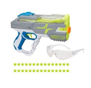 lot 7 image: NERF Hyper Rush-40 Pump-Action Blaster and 30 NERF Hyper Rounds