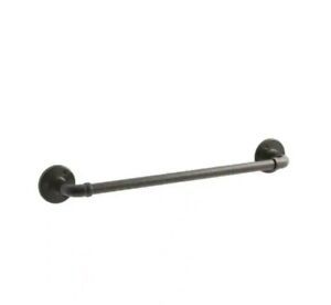 lot 53 image: KHOLER Worth 18 in. Towel Bar in Oil-Rubbed Bronze