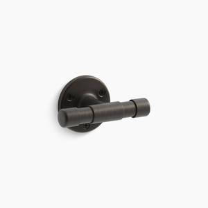 lot 65 image: KOHLER Worth Robe Hook - Oil-Rubbed Bronze