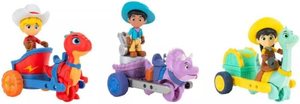 lot 77 image: Dino Ranch Pre-Westoric Ranchers Vehicle 3pk