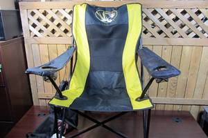 lot 104 image: NCAA High Back Chair by Rawlings - Missouri Tigers