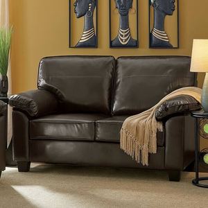 lot 7 image: Oscar Loveseat - Espresso