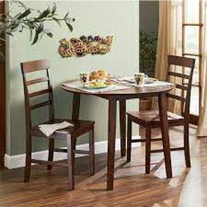 lot 60 image: 3-Piece Harrison Drop Leaf Table Set