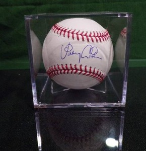 lot 197 image: Rawlings Vinny Castilla Autographed Baseball