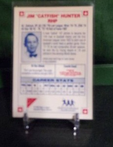 lot 200B image: 1993 MLB All Star Autograph Limited Edition Catfish Hunter with Certificate of Authenticity