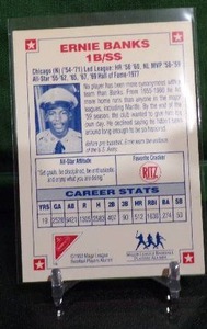 lot 200C image: 1993 MLB Ernie Banks All Star Autograph Limited Edition with Certificate of Authenticity