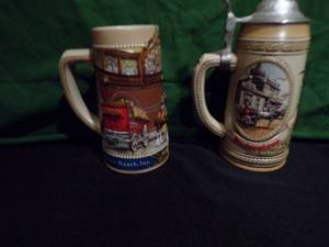 lot 234 image: Assorted Lot of Holiday Steins