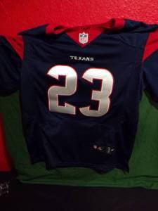 lot 220 image: Houston Texans Arian Foster #23 Jersey Size 44