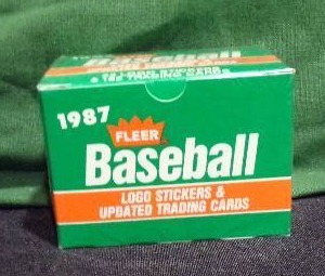 lot 230 image: 1987 Fleer Update Baseball Factory Sealed Complete Set