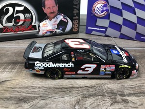 lot 17 image: 1999 Nascar Action Racing Collectibles Dale Earnhardt Monte Carlo #3  25th Anniversary 124 scale die cast stock car